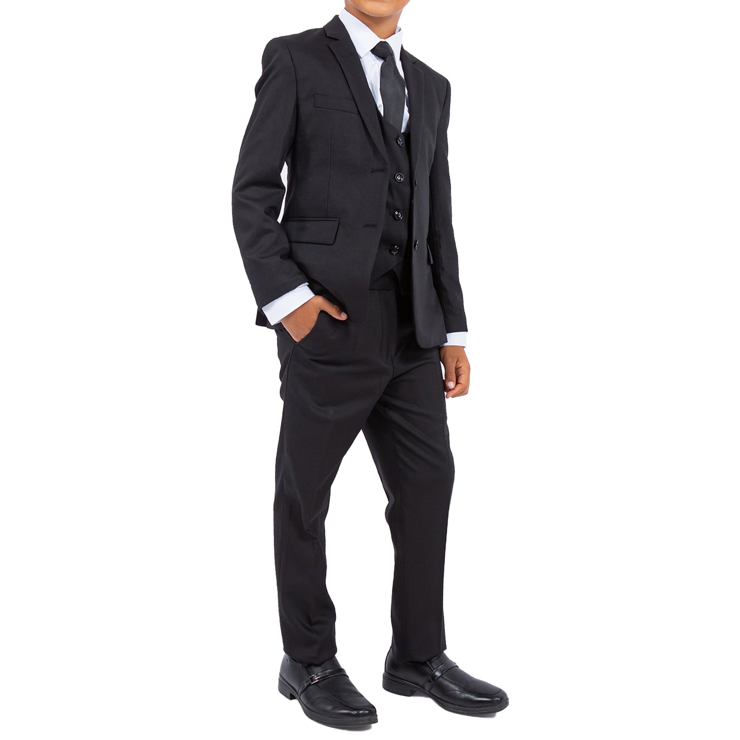 Tazzio Boy's 5pc Solid Suit