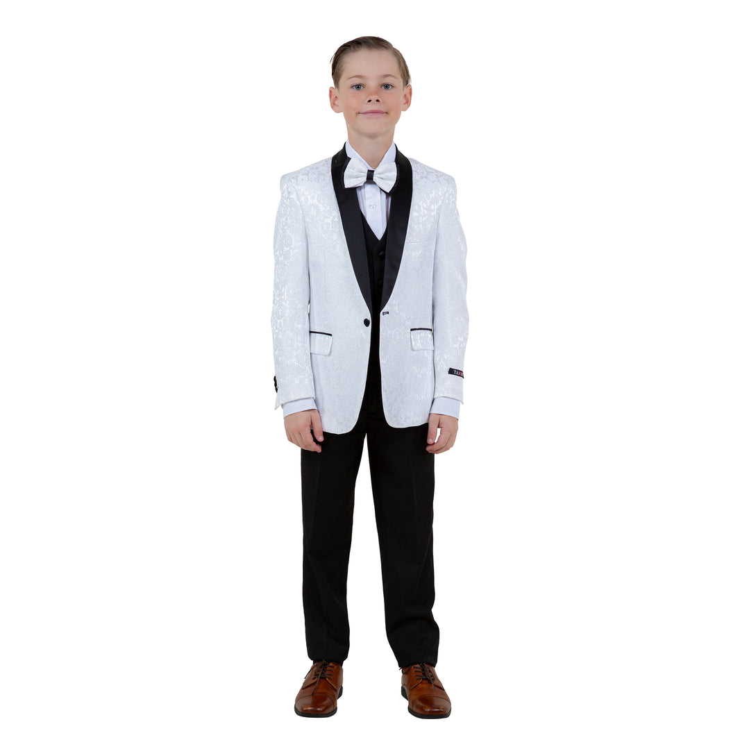 Tazzio Boy's 5pc Solid Suit