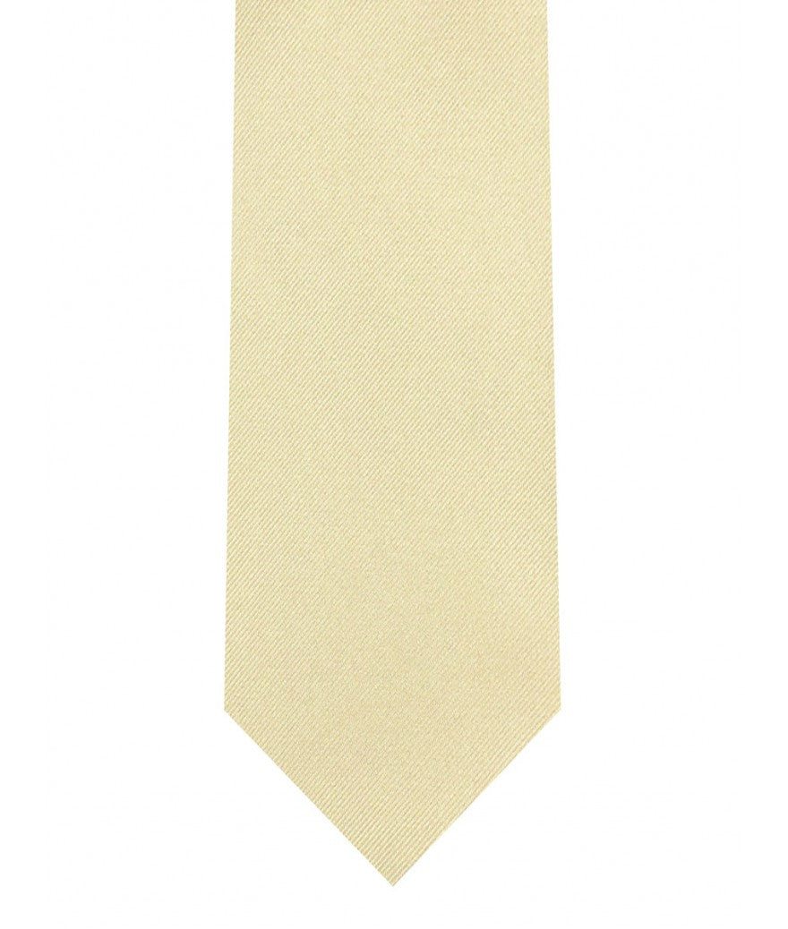 Tie and Pocket Square Set Champagne