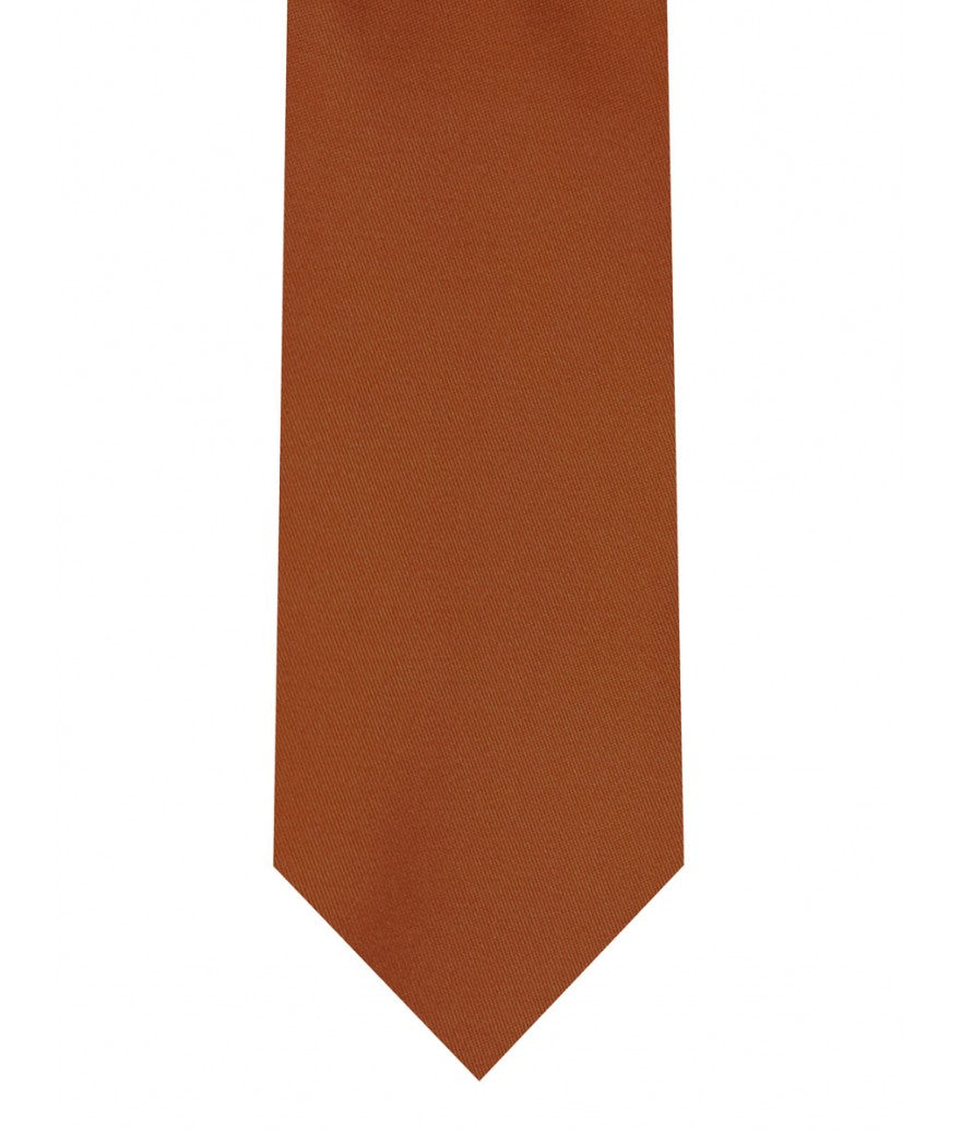 Tie and Pocket Square Set Cinnamon