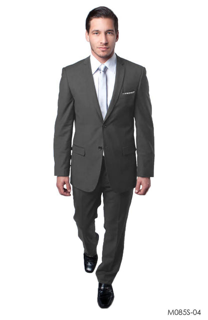 Grey Slim Fit 2-PC Suits