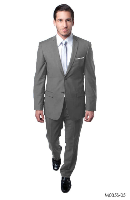 Lt Grey Slim Fit 2-PC Suits
