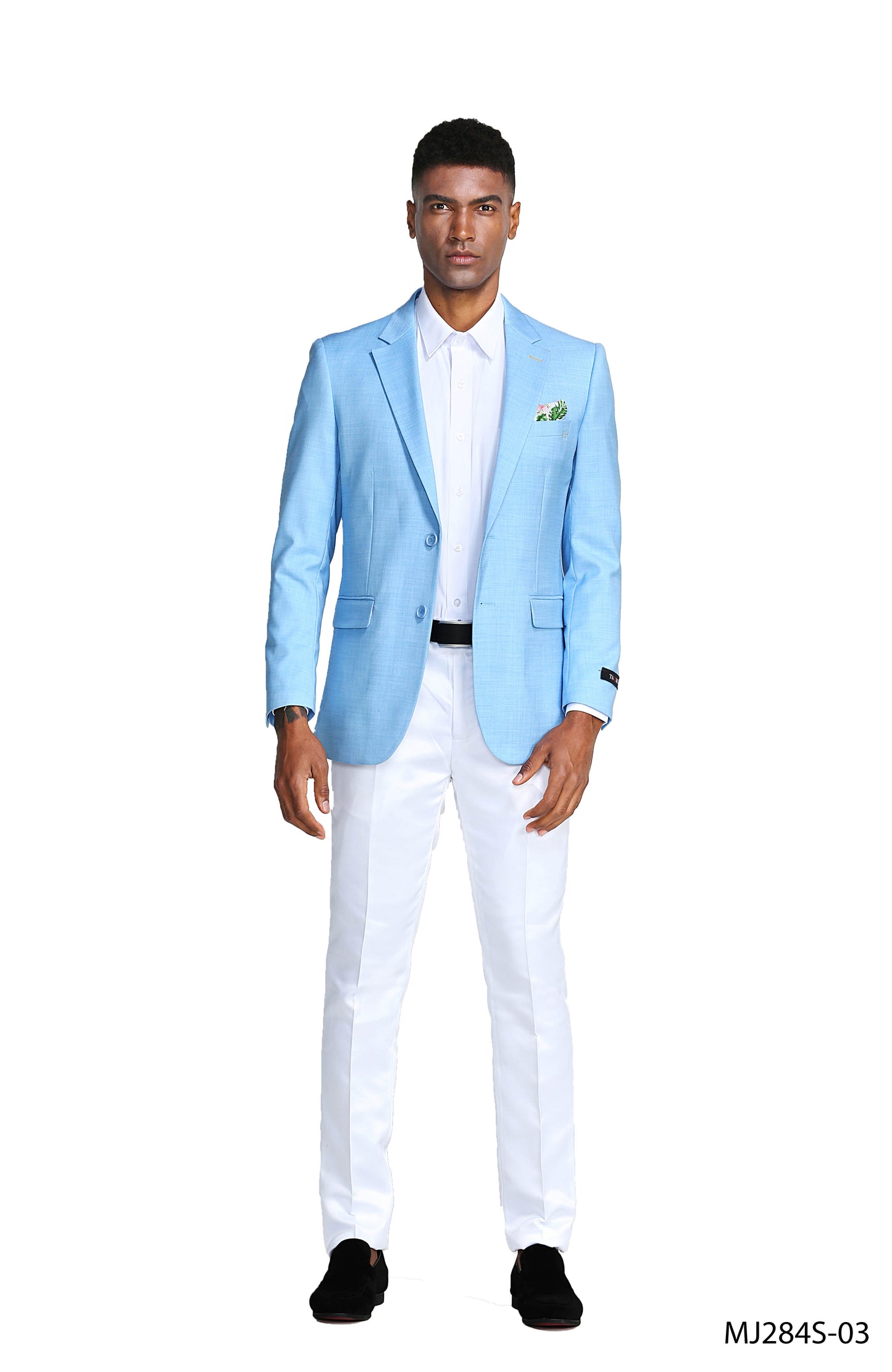 Solid Linen Look Notch Lapel Blazer Jacket