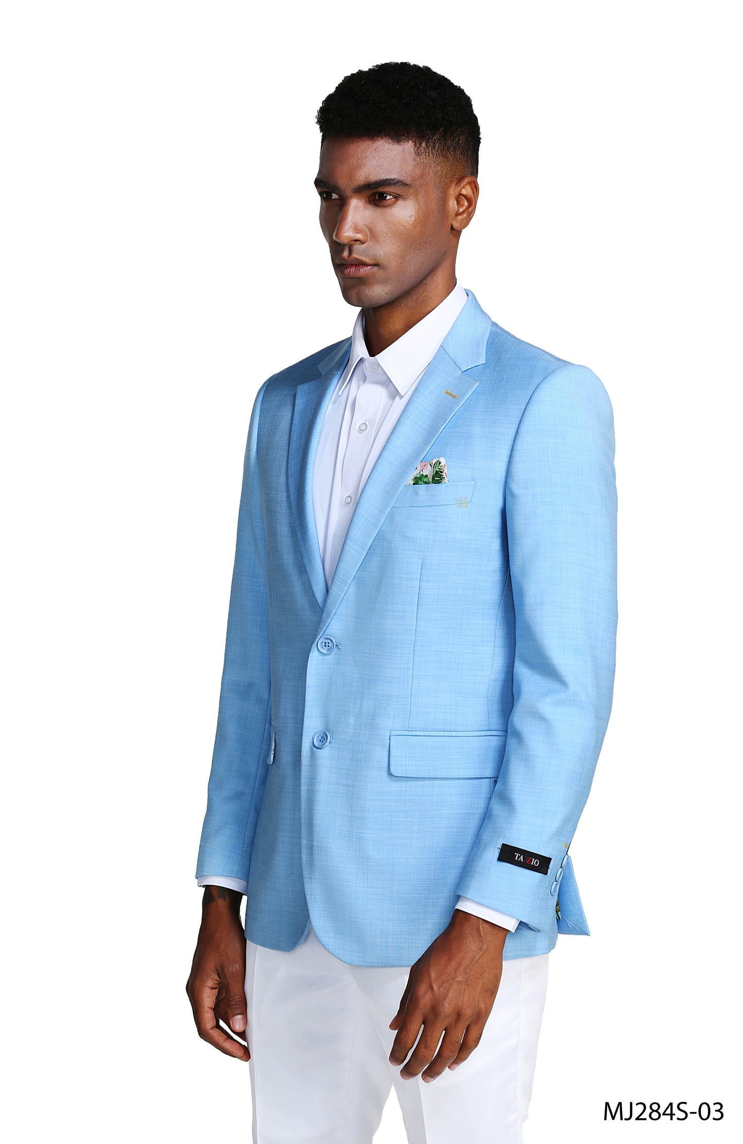 Solid Linen Look Notch Lapel Blazer Jacket