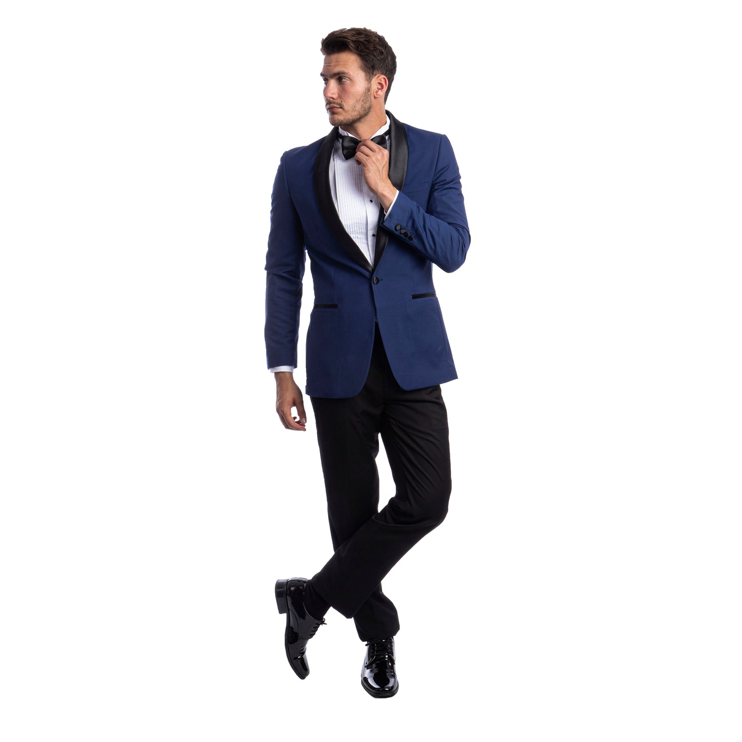 Men's 2pc Tuxedo Set W/ Satin Shawl Collar