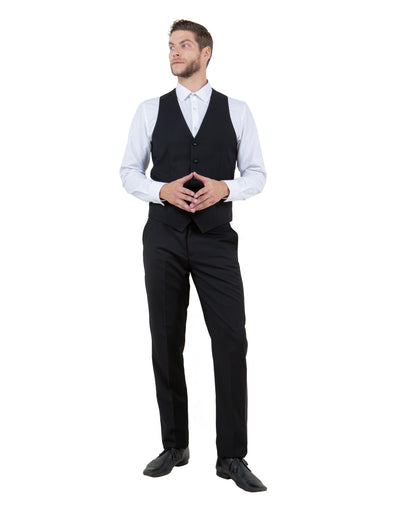 Mens Tuxedo Bryan Michaels Modern Fit Two Button Jacket with Satin Peak Lapel & Matching Pants