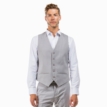 Men's Tailored-Fit Suits Separates Vest