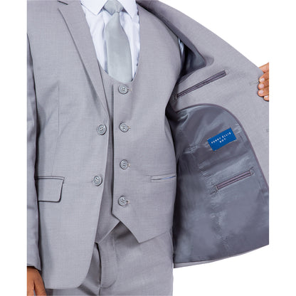Perry Ellis Boy's 5pc Solid Suit