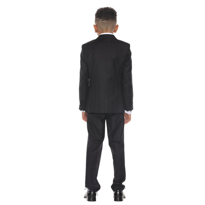Perry Ellis Boy's 5pc Windowpane Suit