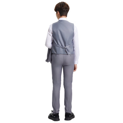 Stacy Adams Boy's 5pc Solid Suit