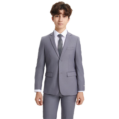 Stacy Adams Boy's 5pc Solid Suit