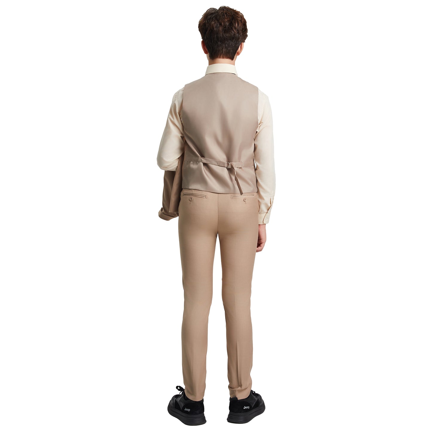 Stacy Adams Boy's 5pc Solid Suit