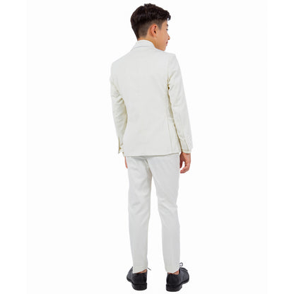 Stacy Adams Boy's 5pc Solid Suit