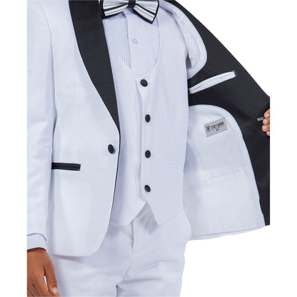 Stacy Adams White 5 pc Tuxedo
