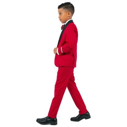 Stacy Adams Red 5 pc Tuxedo