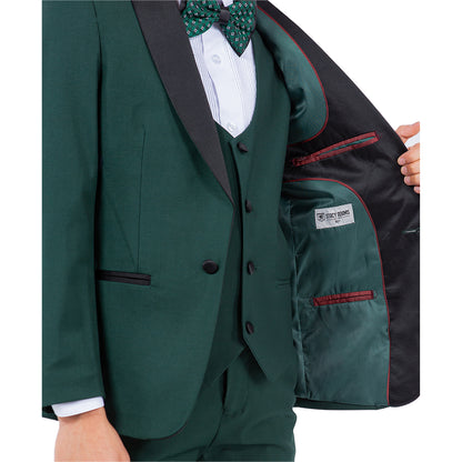 Stacy Adams Green 5 pc Tuxedo