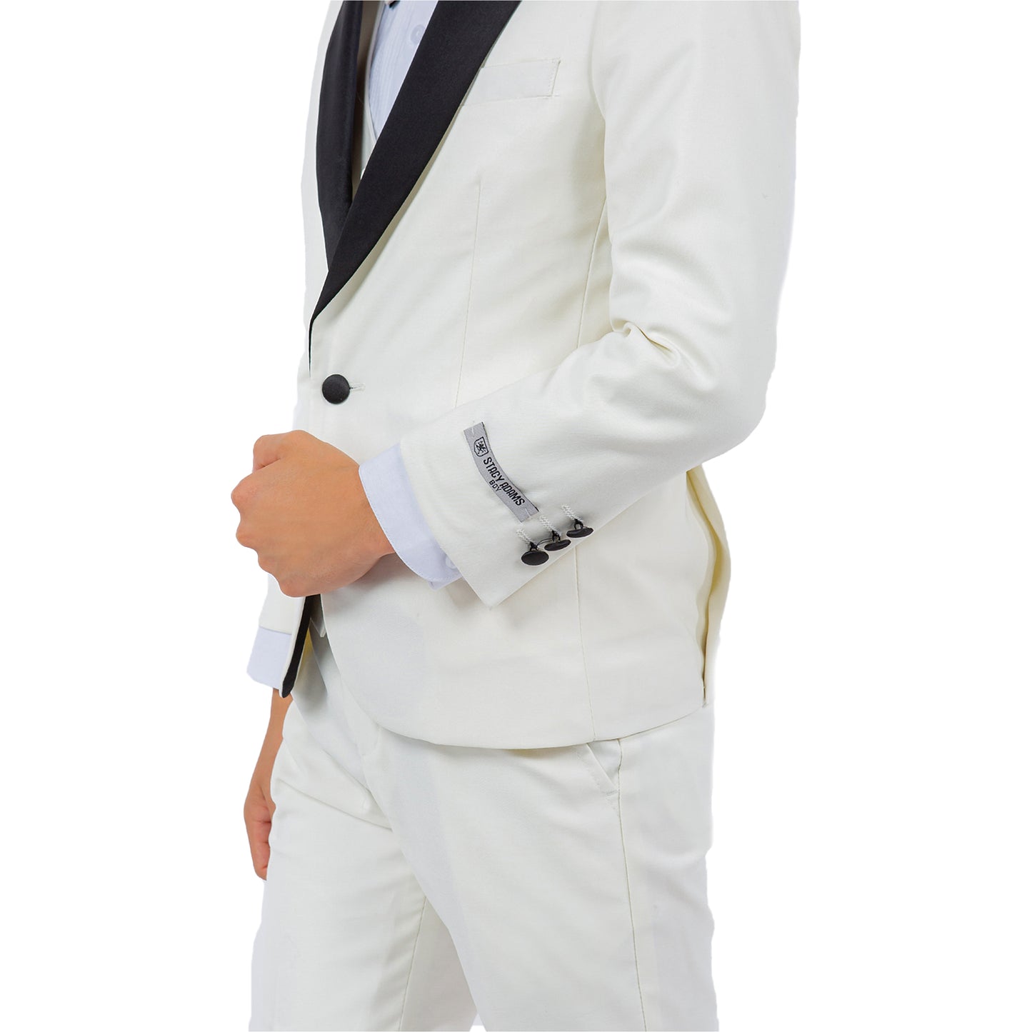 Stacy Adams Ivory 5 pc Tuxedo