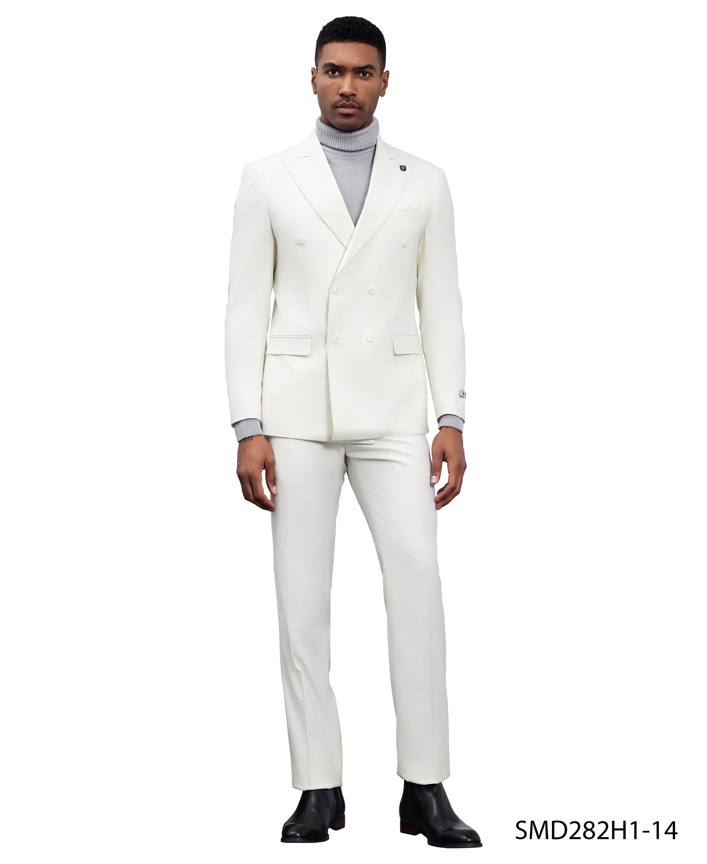 Mens-suit Double Breasted by Stacy Adams