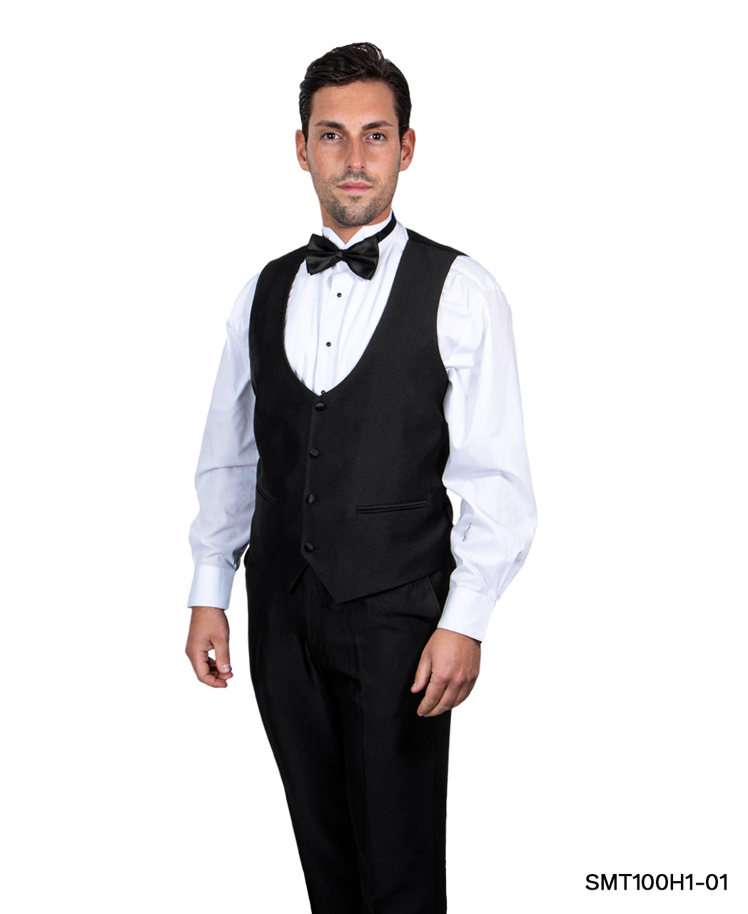 Men's Stacy Adams Hybrid-Fit 3pc Tuxedo Set